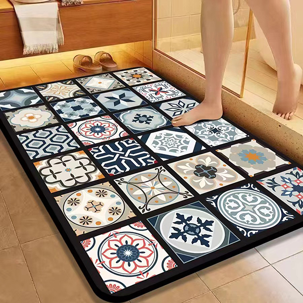 숲과사람들 북유럽 심플 타일 발매트, 북유럽 심플타일 블랙, 80x50cm, 2개 가격 추이 숲과사람들 북유럽 심플 타일 발매트, 북유럽 심플타일 블랙, 80x50cm, 2개 - 최저가 19,900원