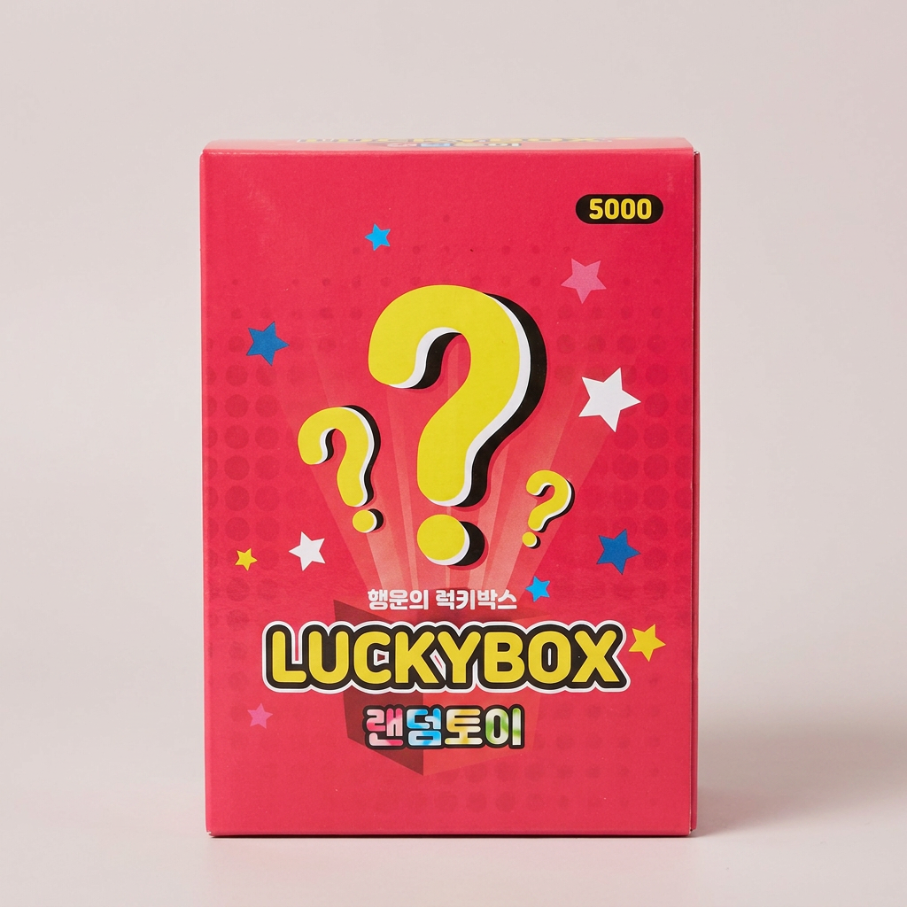 럭키박스 랜덤토이, 랜덤, 1개