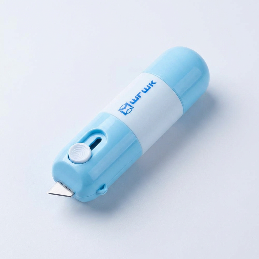 알뜰공식 2in1 택배송장 지우개 커터칼, 알뜰공식 송장지우개, 2개