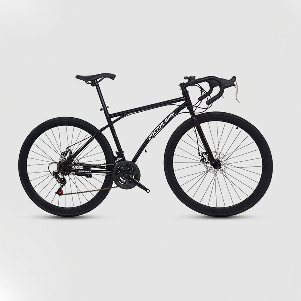 닥터바이크 ROAD XS-27, 블랙, 미조립, 1개, 170cm