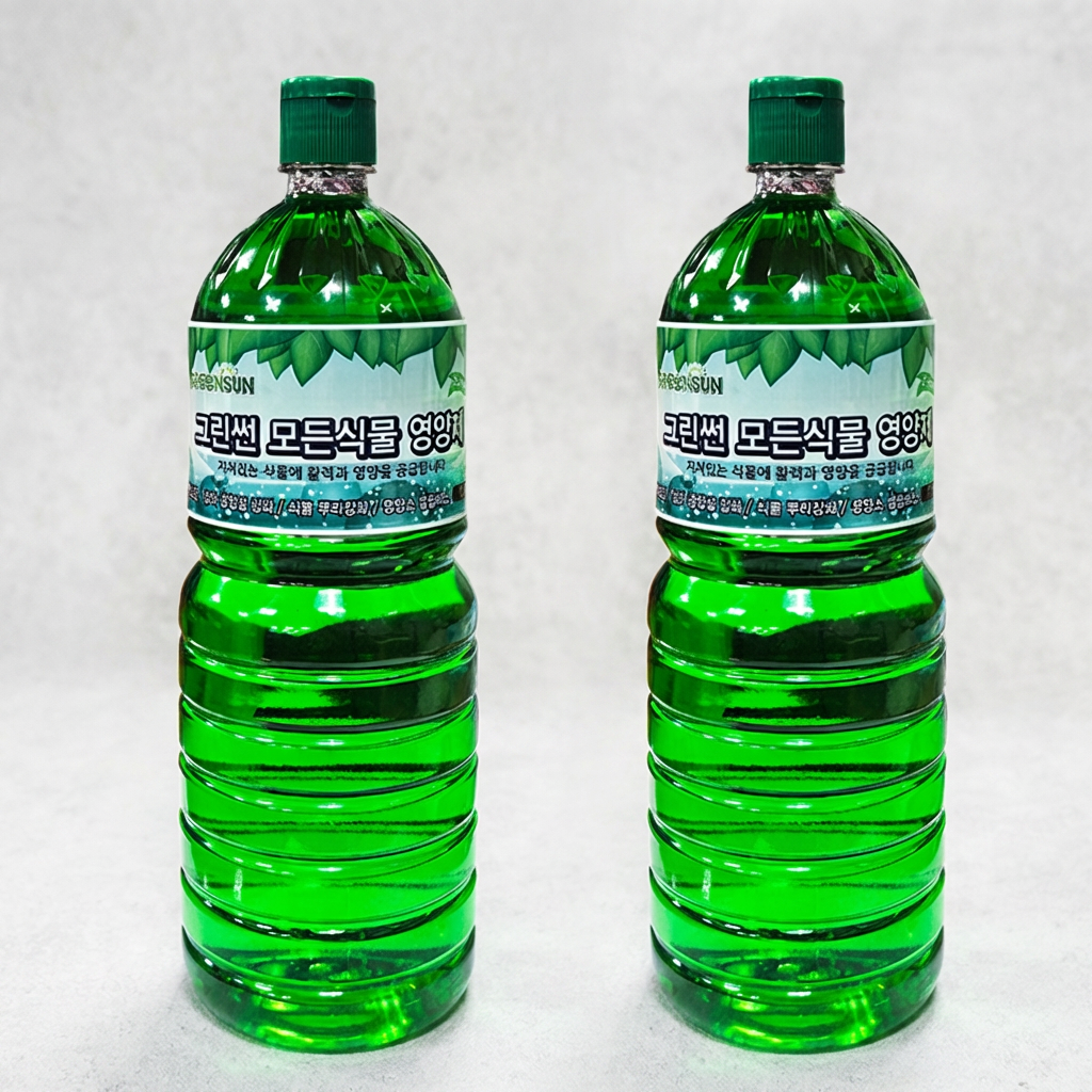 그린썬 모든식물영양제, 1800ml, 2개