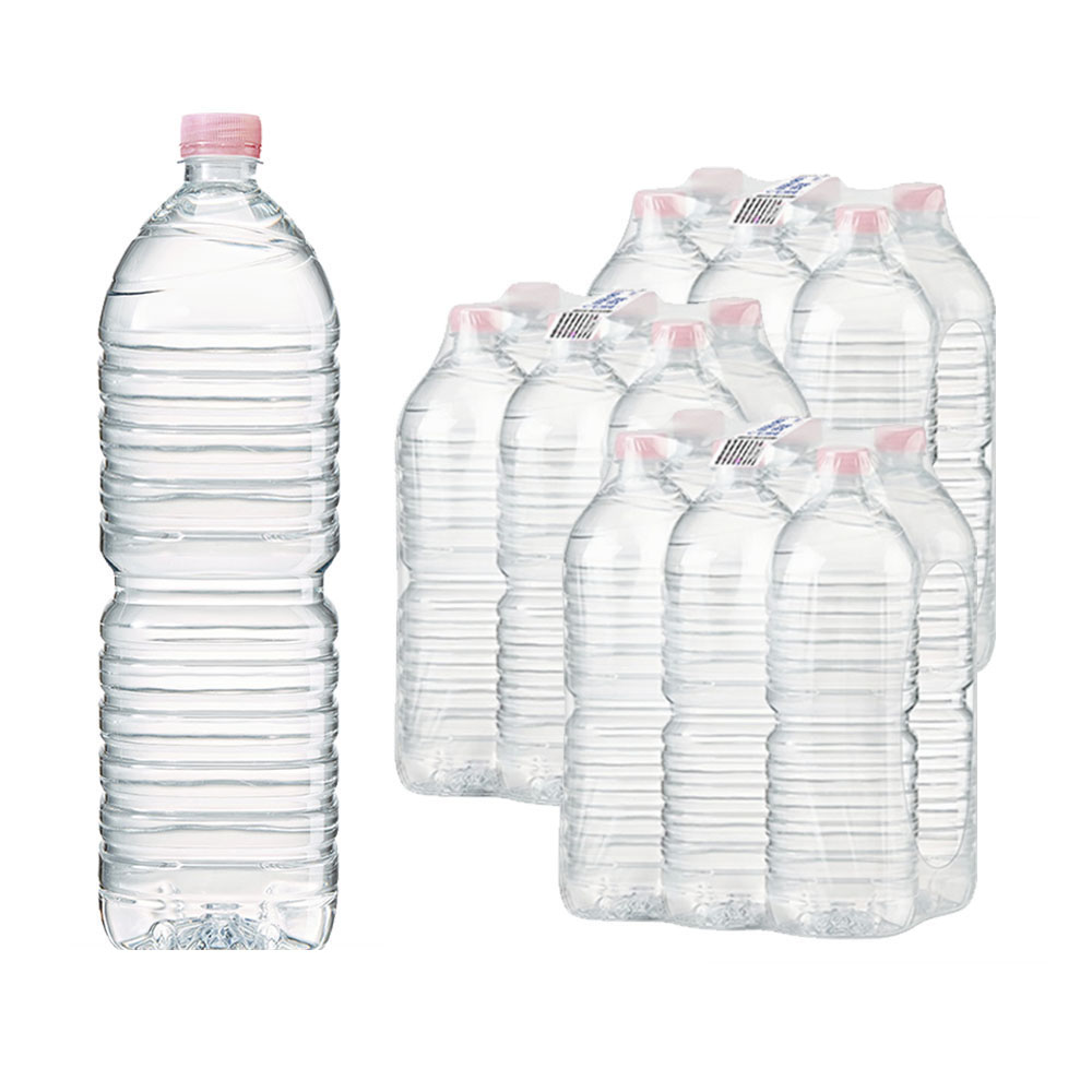에이치브릿지 주식회사 크리스탈 생수, 무라벨, 2L, 18개