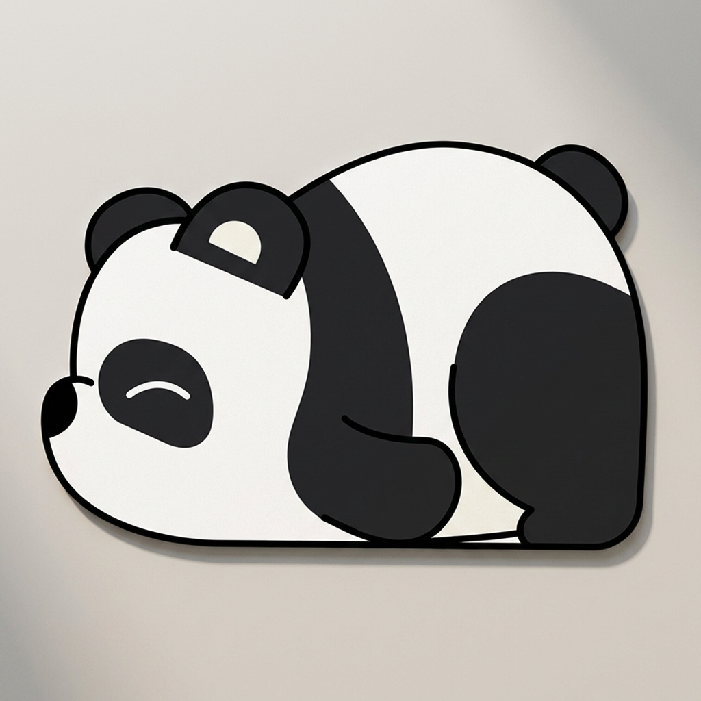 애니멀 규조토 발매트, 곰 1개 + 펭귄 1개, 2개