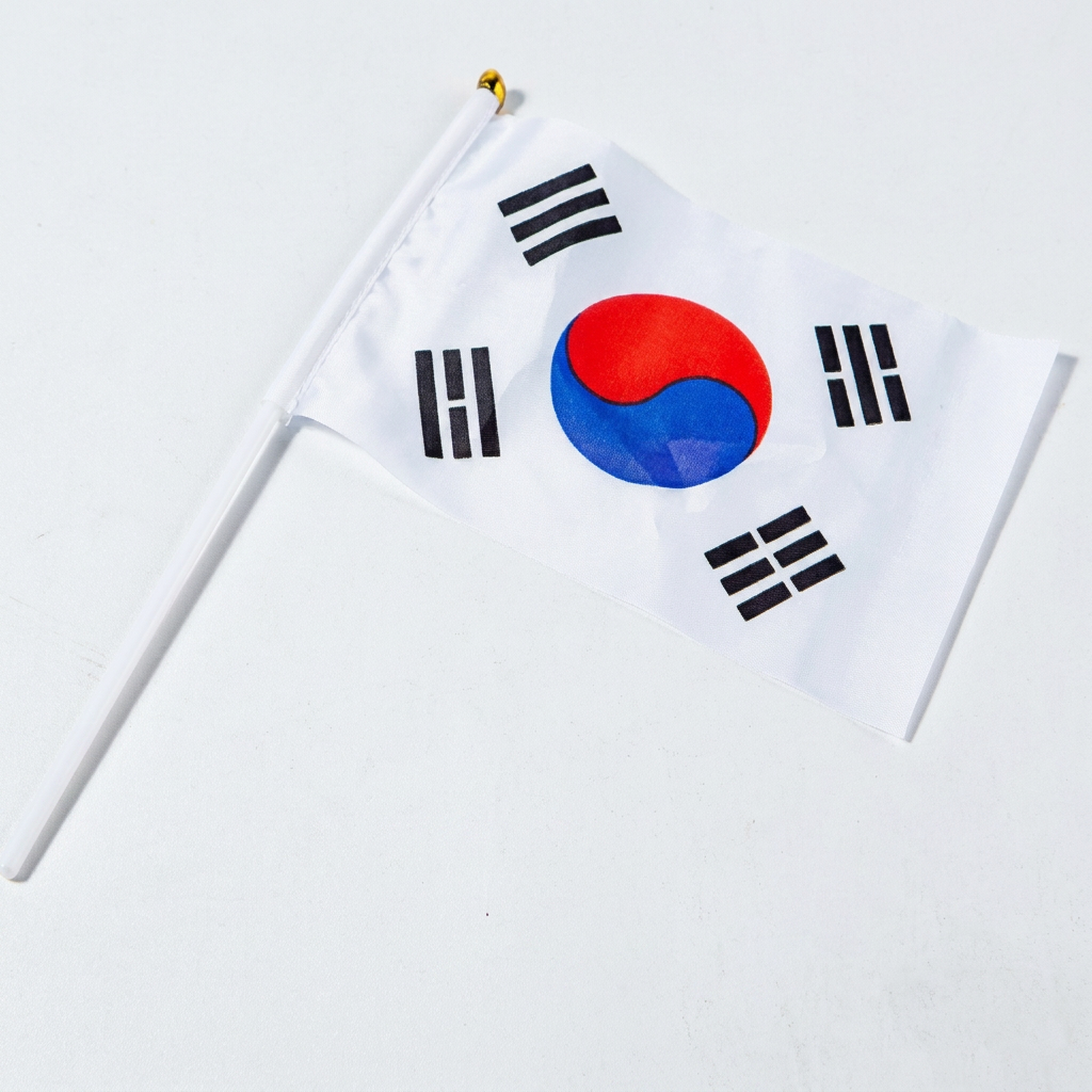 올샵 응원 행사용 미니 태극기 국기 미니 태극기, 혼합, 1개