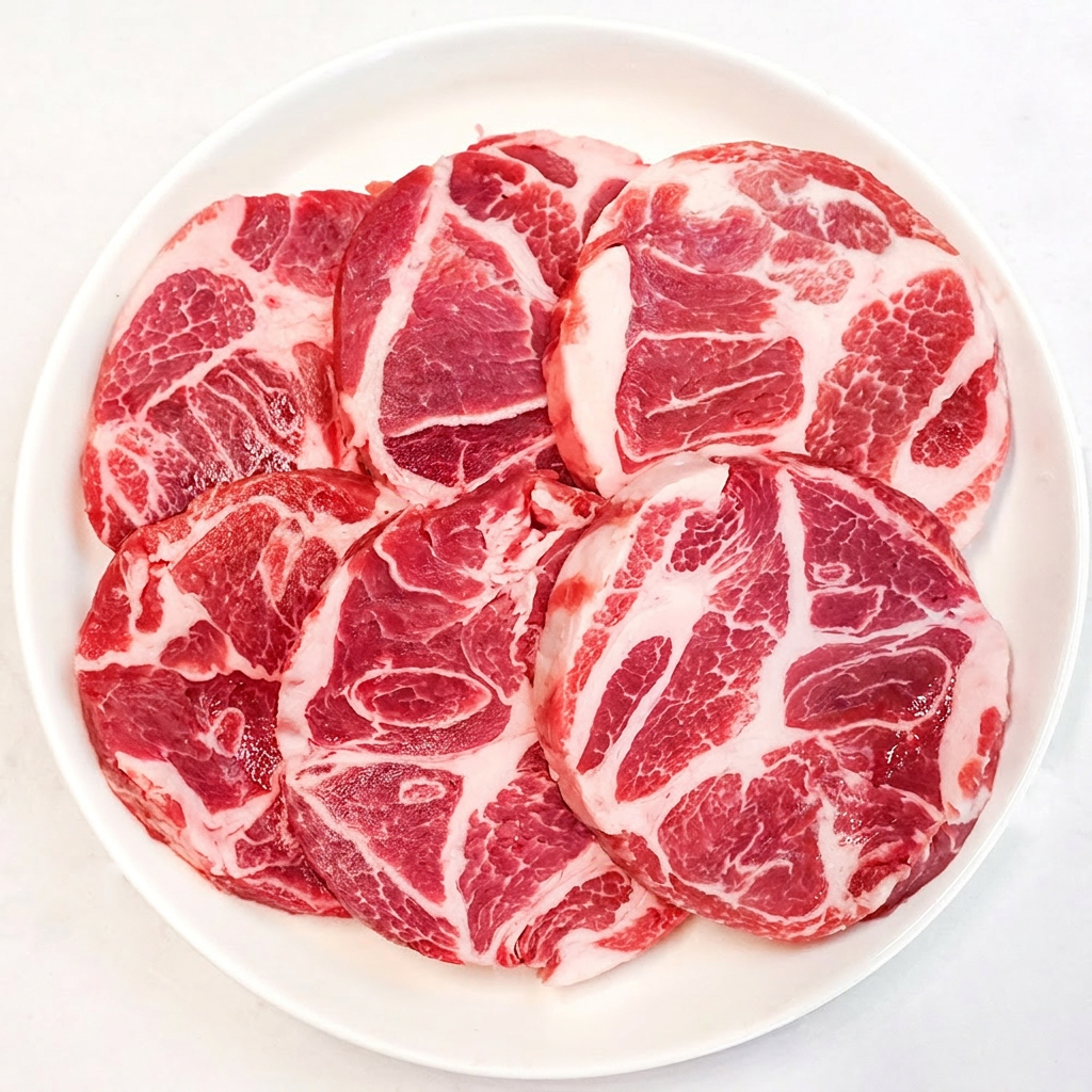 듀록 목살, 1kg, 1개