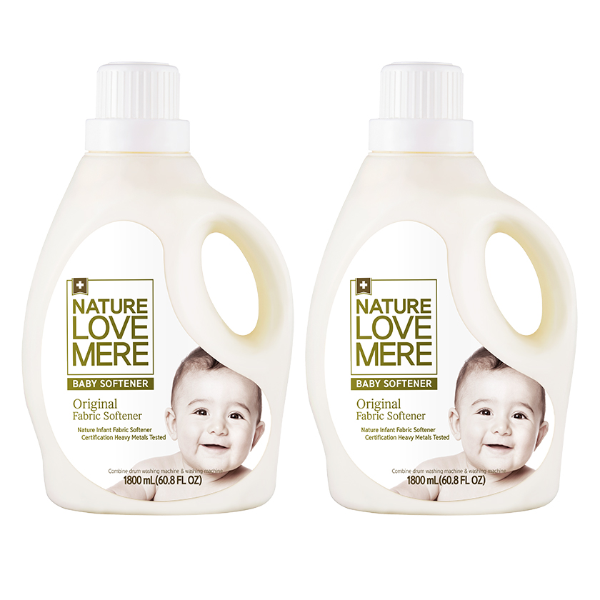 주식회사 클레마랑 네이쳐러브메레 아기 섬유유연제, 1800ml, 2개