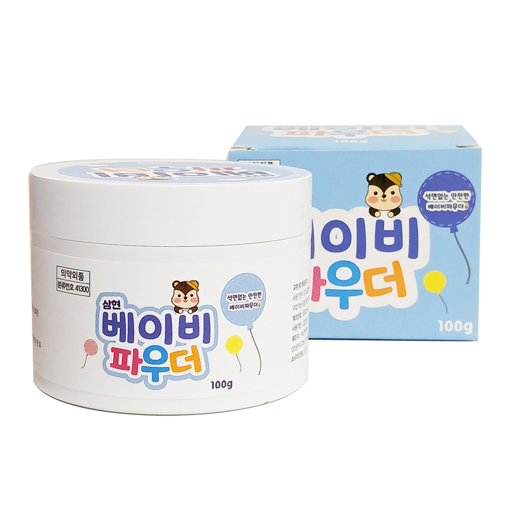 주식회사 태성헬스케어 삼현 베이비 파우더, 100g