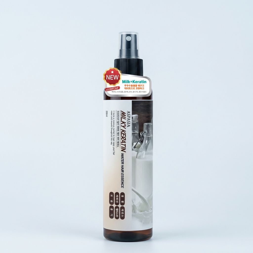 아스파시아 밀키 케라틴 헤어에센스, 250ml, 2개