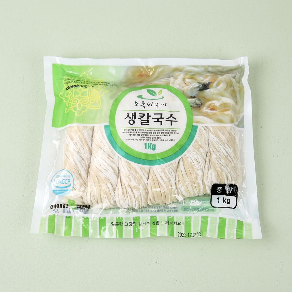청백리식품 생칼국수, 1kg, 1개