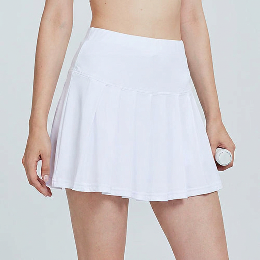 미니스커트 속바지 치마 초미니 테니스 치마 골프, 레드, M