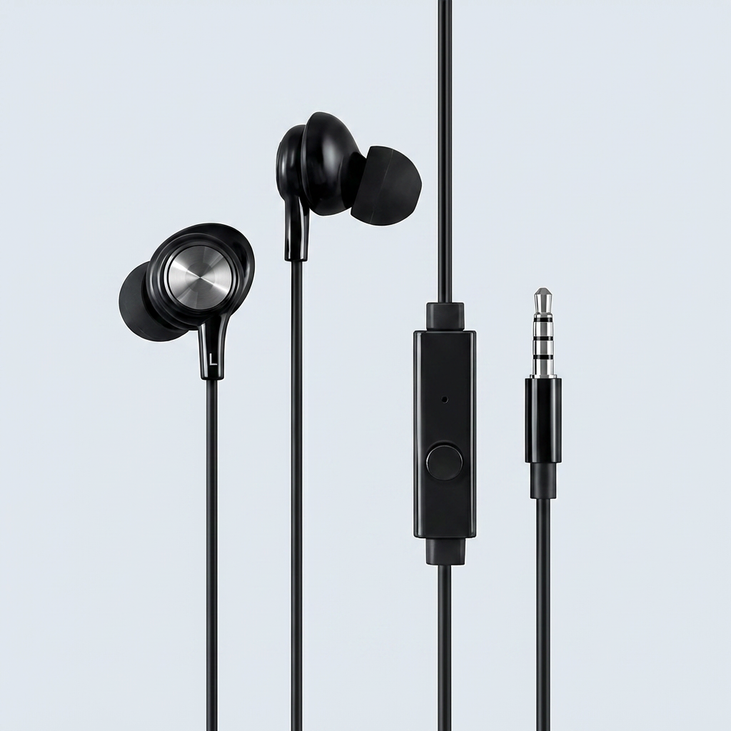 엑토 소울 핸즈프리 이어폰 ERP-96, 블랙
