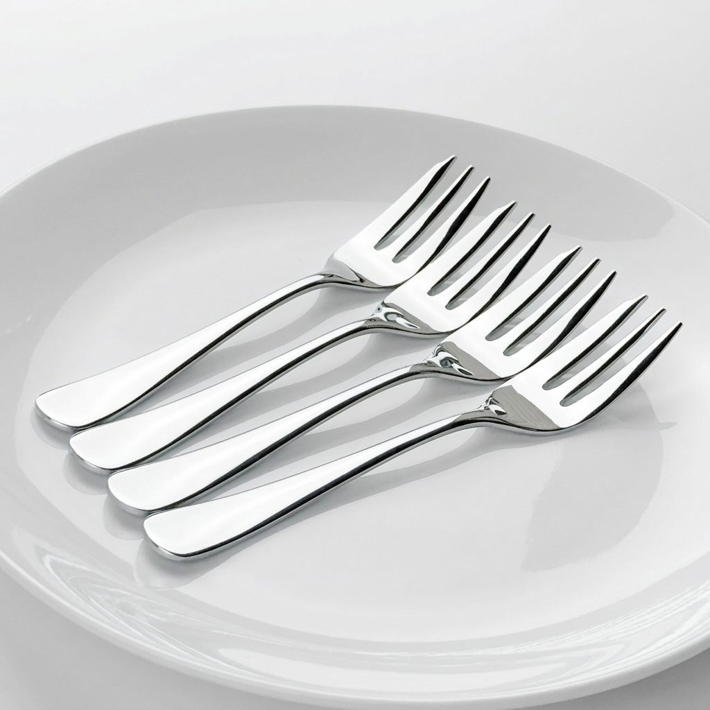 서블라임 케이크 포크 과일 포크, 4개입