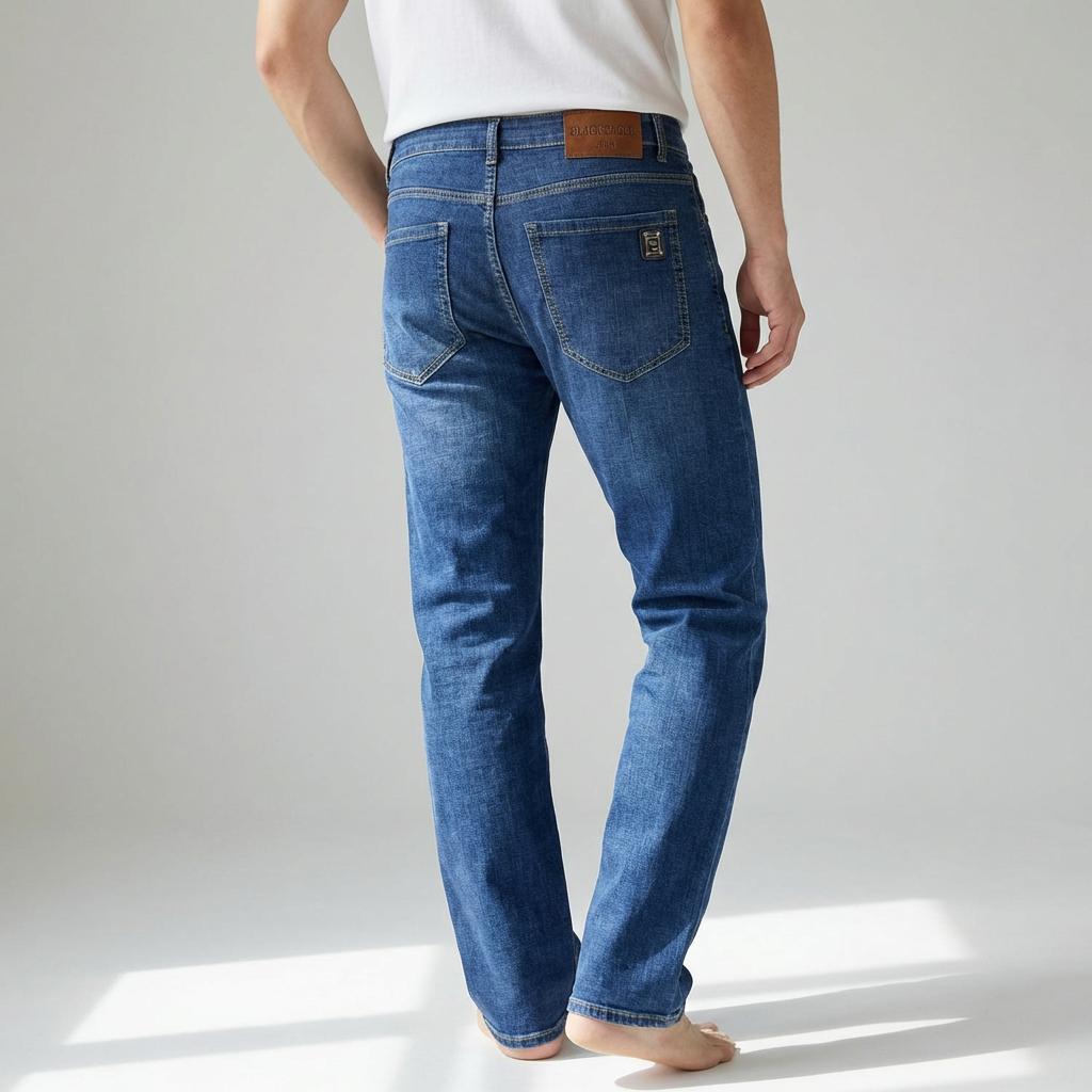 블랙이글 썸머진 스판 스트레이트핏, Medium Blue, 40, 1개