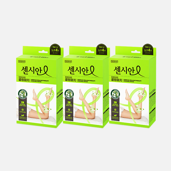 센시안 힐링테라피 쿨링패치, 20매입, 3박스
