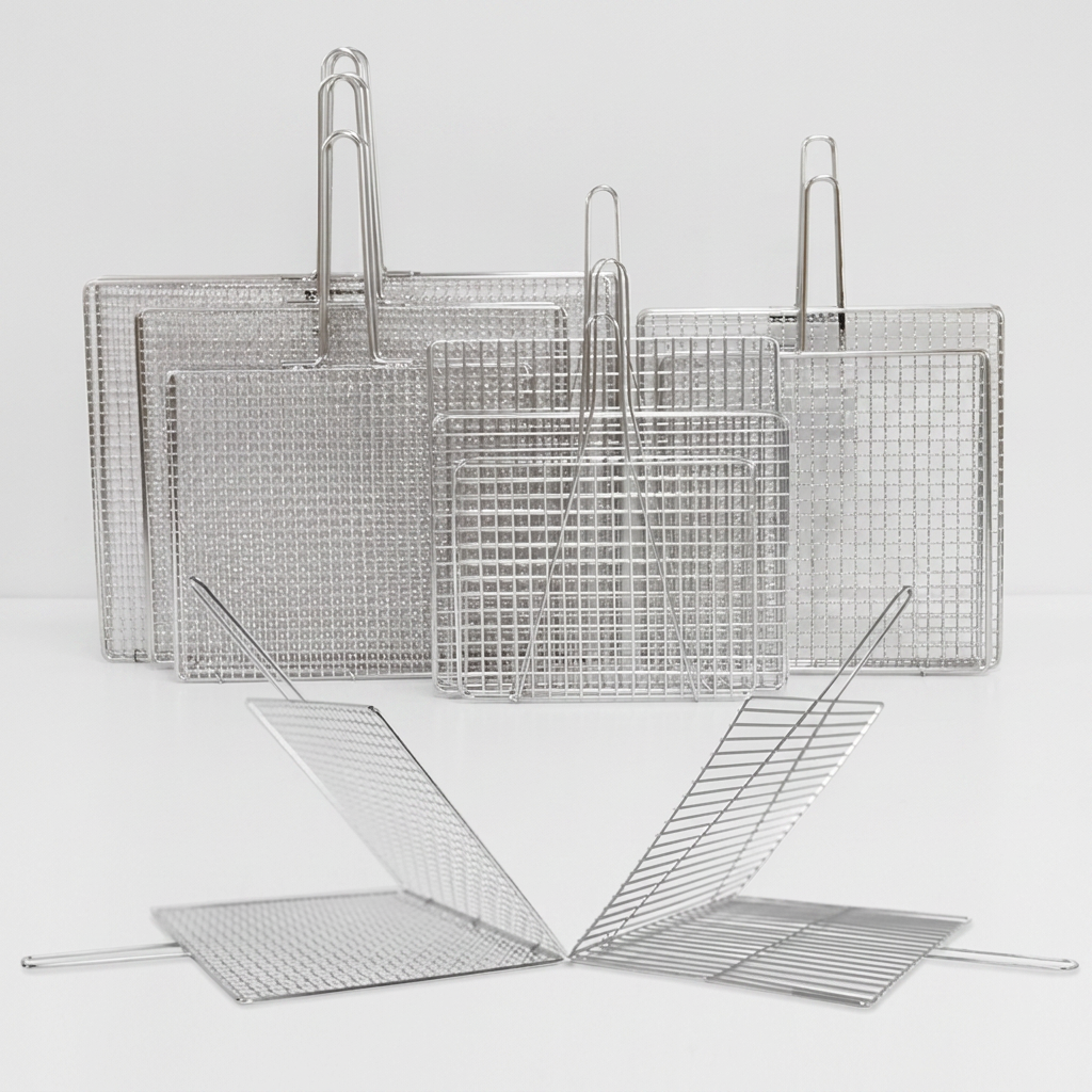 유유마트 스테인레스 석쇠, 대, 300x300mm, 1개