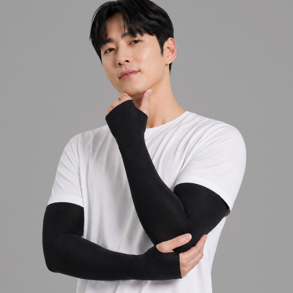 딥루트 딥루트 자외선 차단 쿨토시, 블랙, 4세트, FREE