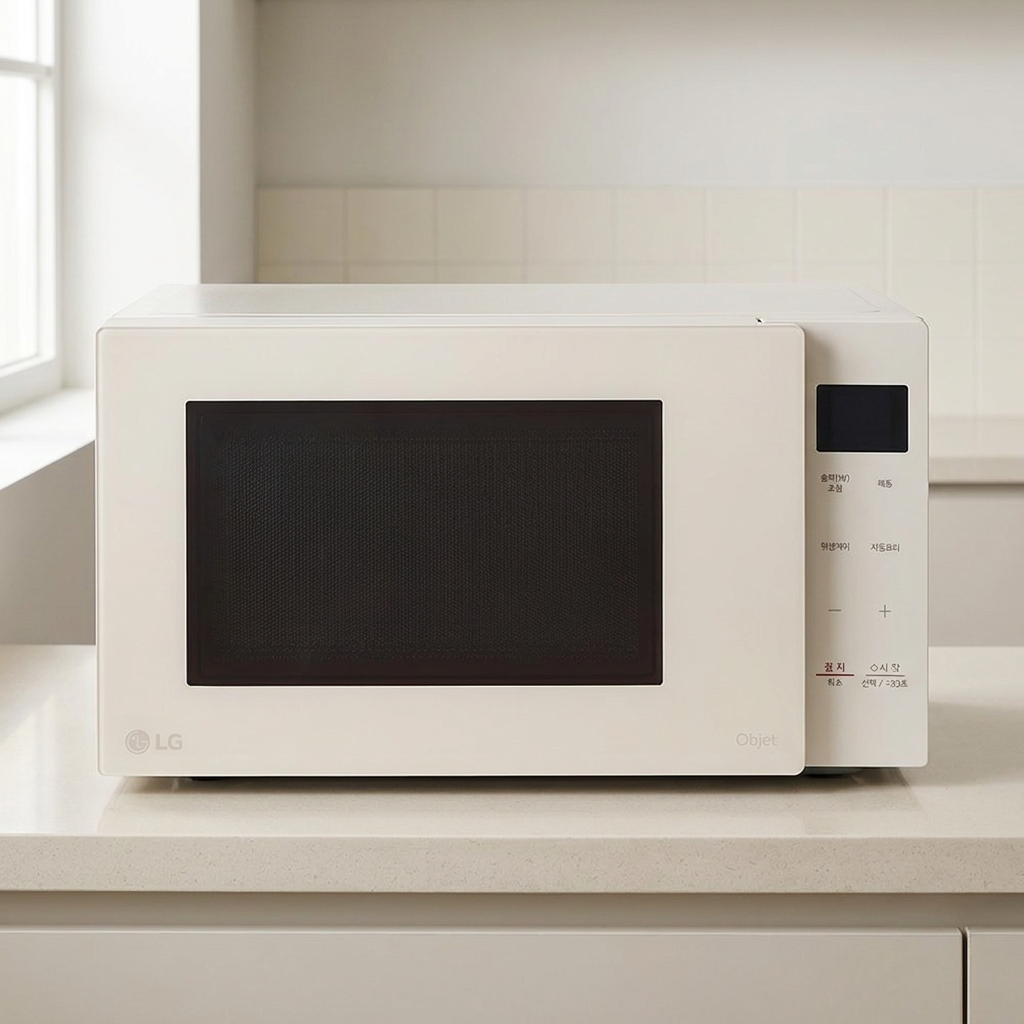 LG 오브제컬렉션 전자레인지 MWJ23E, 크리스탈베이지, 23L, 1개