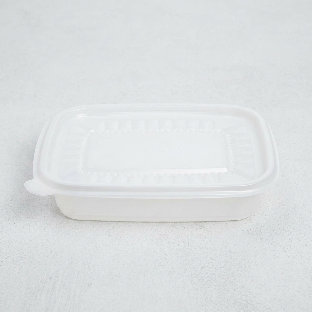 일용상회 사각 죽용기 세트 소 JH 1913, 650ml, 50개