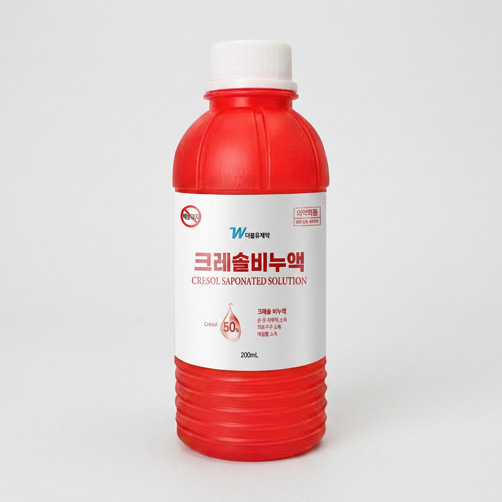 더블유제약 크레솔 비누액, 200ml, 5개