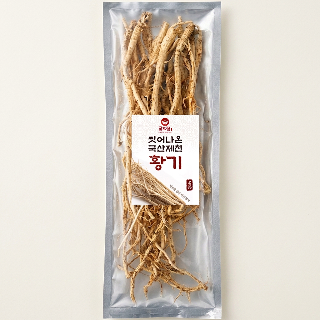 굳드림 씻어나온 국내산 제천 황기, 200g, 1개