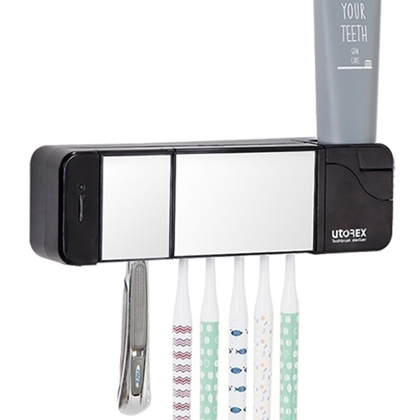 유토렉스 유토렉스 칫솔건조살균기 UTC-5400B, 화이트, 1개