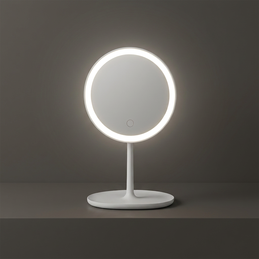 인썸 무선 LED 거울 IPM-1, 화이트