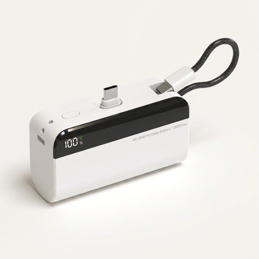 엑티몬 PD 20W 고속 도킹형 보조배터리, 단일색상, 10000mAh