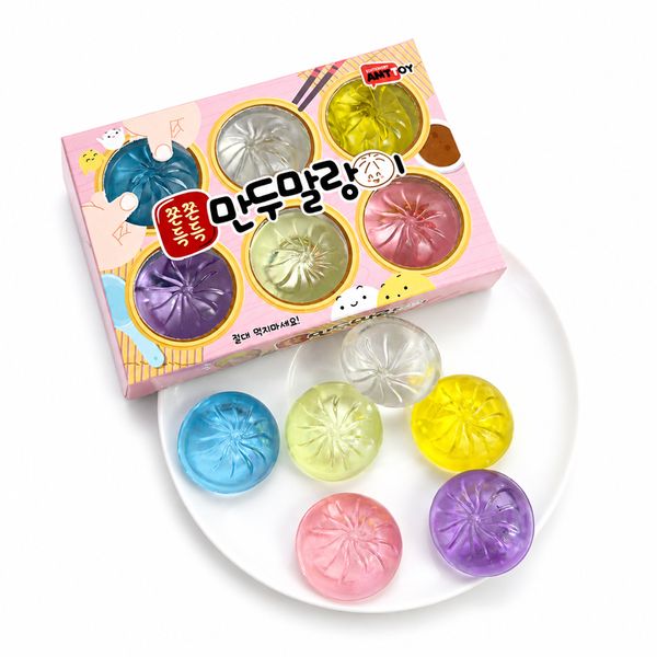 （주） 대연상사 애니토이 쫀득쫀득 만두 말랑이, 100g, 1세트