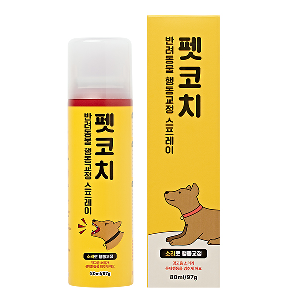 펫코치 반려견 행동교정 스프레이 80ml, 1개