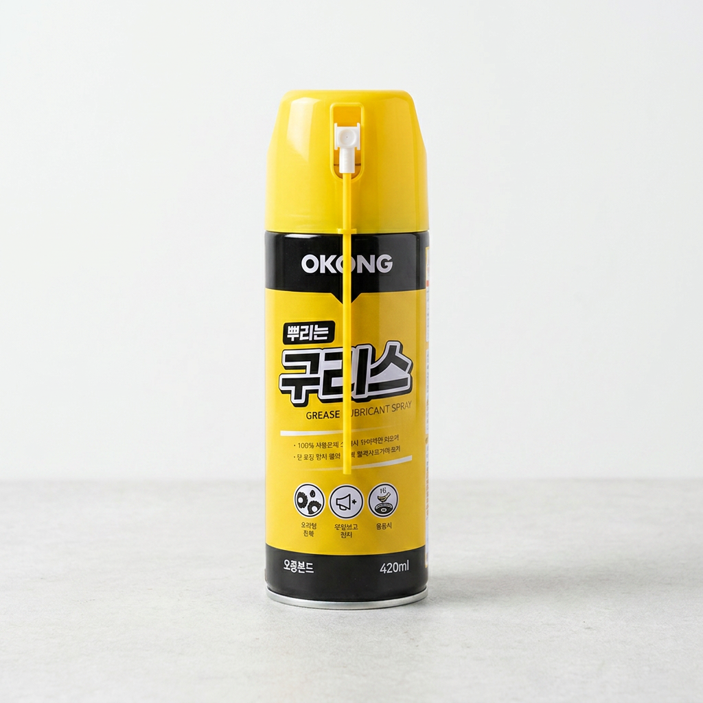 오공 뿌리는 구리스 스프레이 윤활제, 420ml, 1개