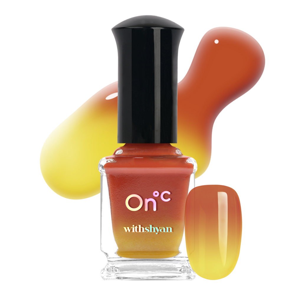 위드샨 온도 매니큐어, 01°c 노을의온도, 9ml, 1개