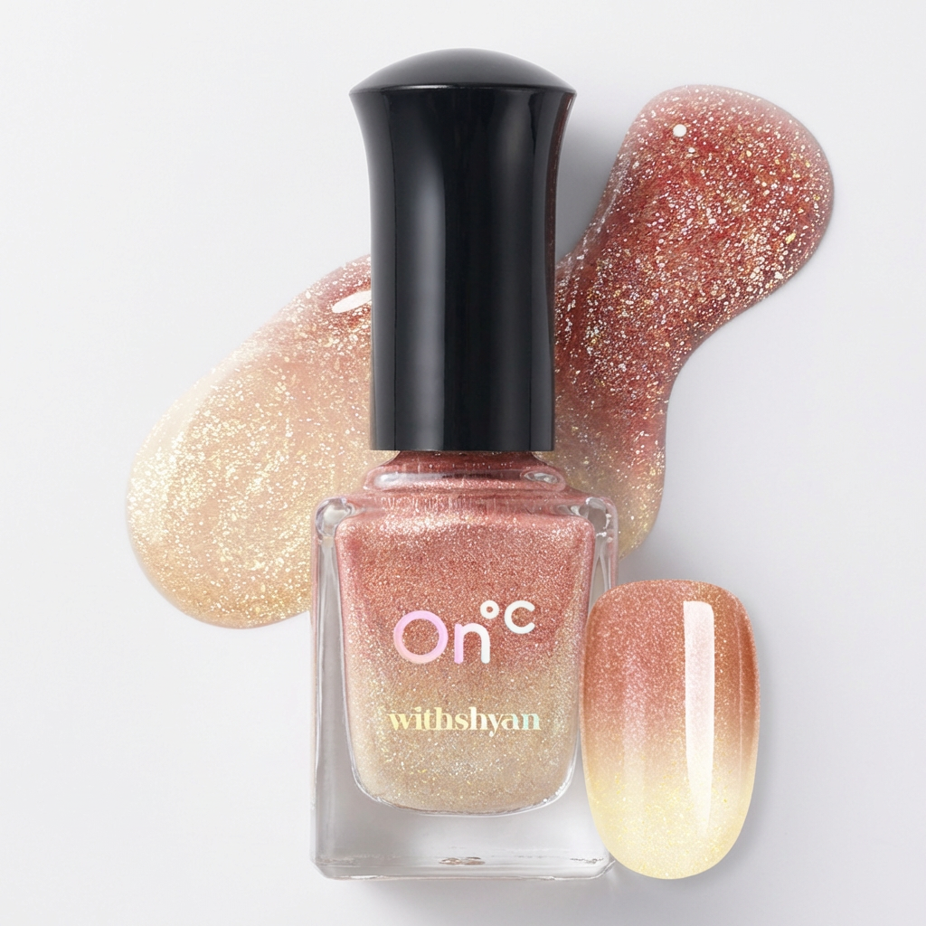 위드샨 온도 매니큐어, 04°c 햇살의온도, 9ml, 1개