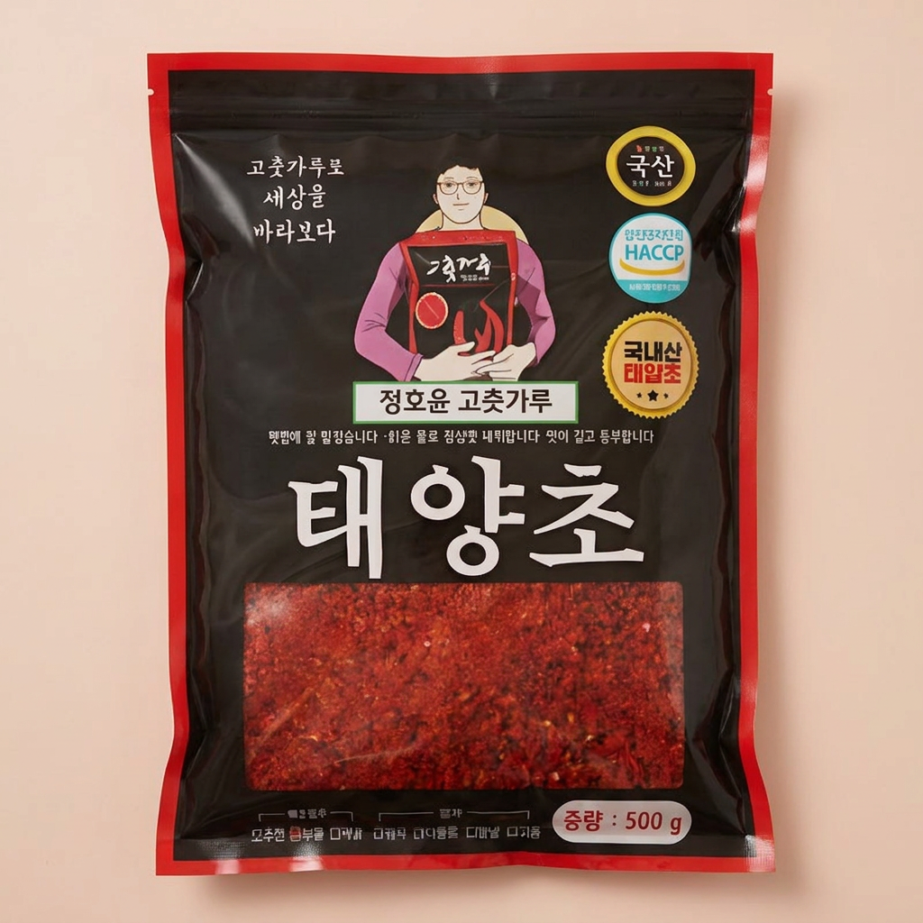 정호윤 고춧가루, 500g, 2개