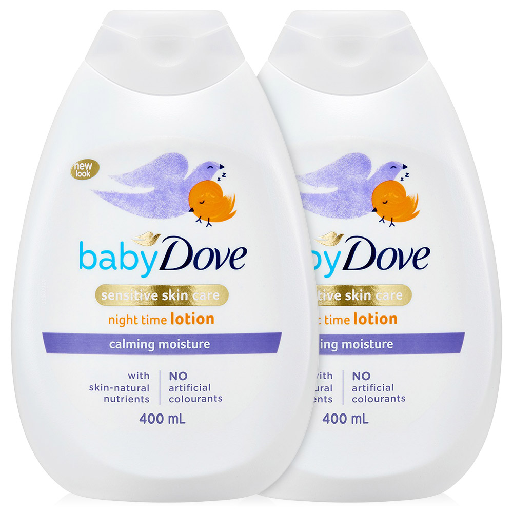 도브 베이비 카밍 모이스처 바디 로션, 400ml, 2개