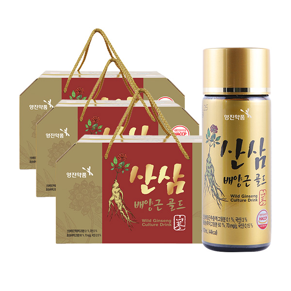 산삼 배양근 골드, 100ml, 30병
