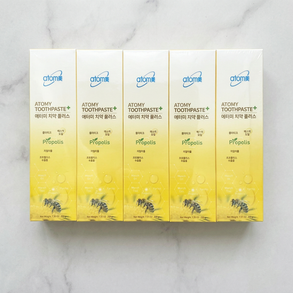 애터미 치약 플러스, 200g, 5개