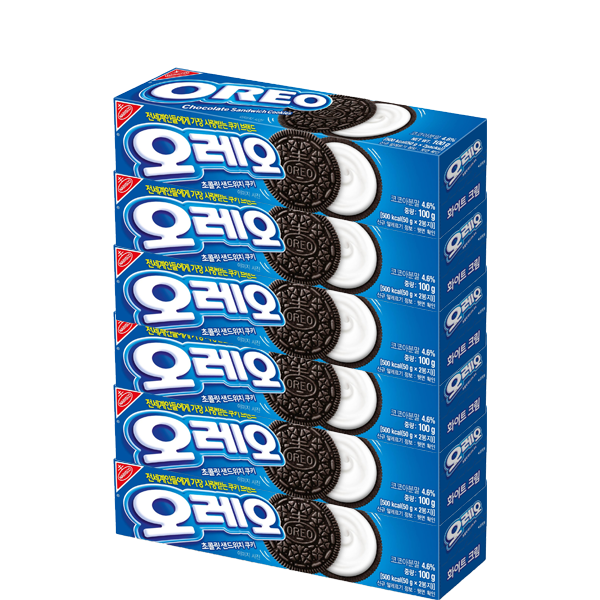 오레오 화이트 크림, 100g, 6개 가격 추이 오레오 화이트 크림, 100g, 6개 - 최저가 8,000원