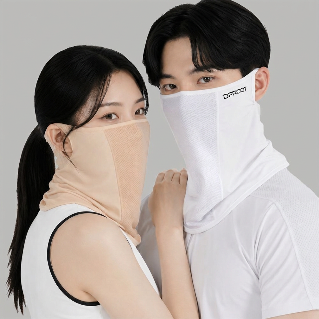 딥루트 자외선차단 마스크, 화이트+스킨, FREE, 1세트