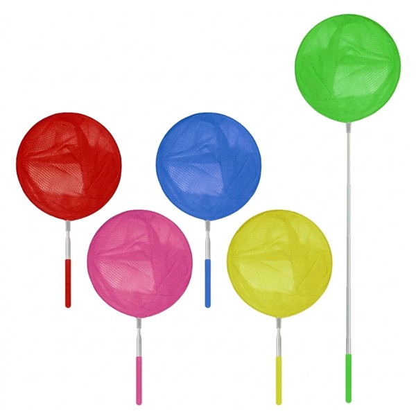 사구마트 휴대용 스텐 잠자리채, 레드, 2개, 최대 81cm