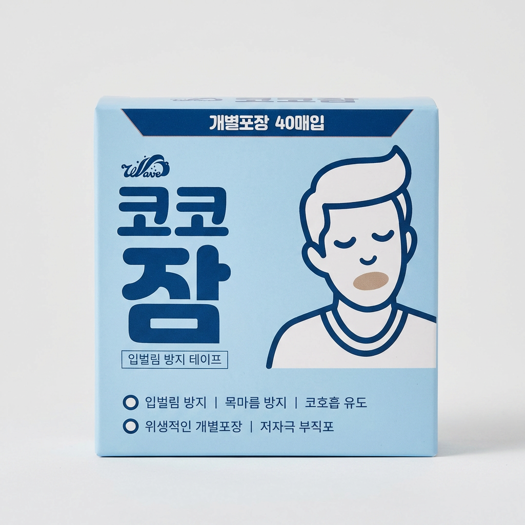 코코잠 입벌림 방지 테이프, 40매, 3개