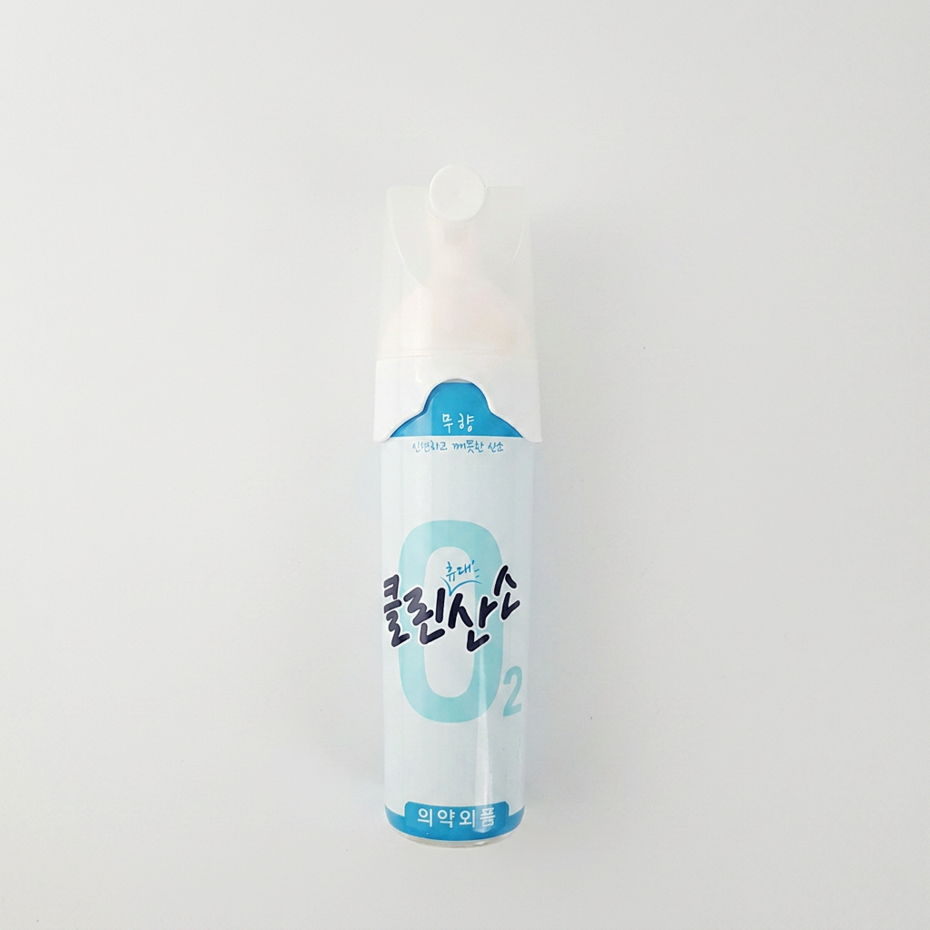 클린산소 휴대용 산소캔, 648ml, 1개