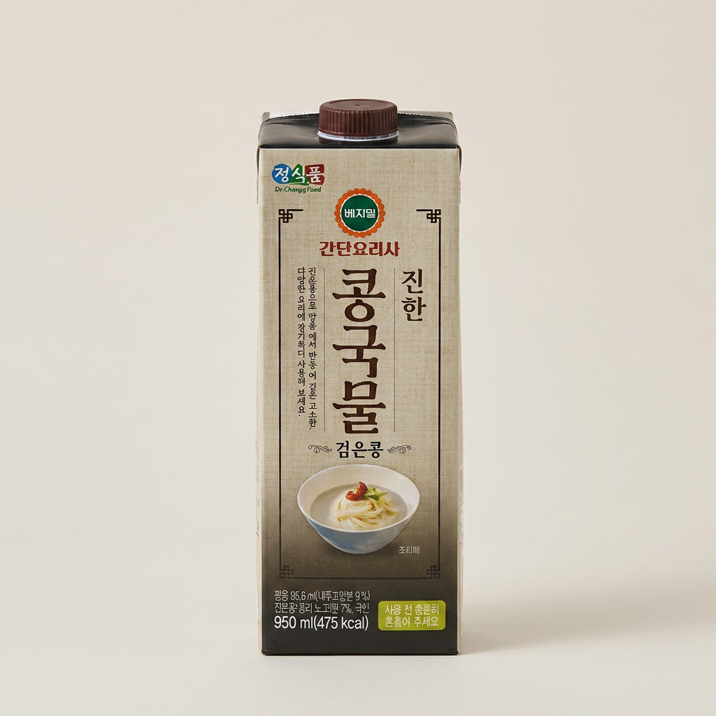 정식품 간단요리사 진한 콩국물 검은콩, 950ml, 8팩