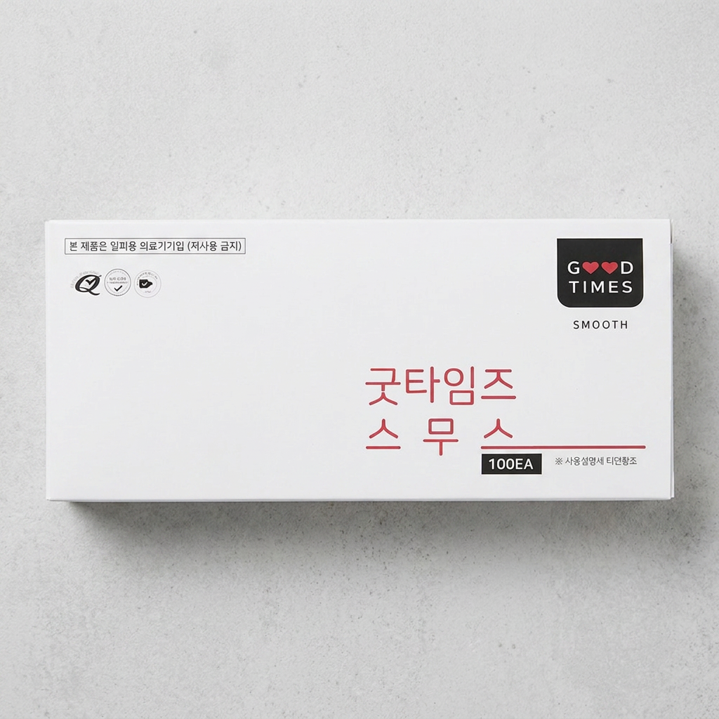 굿타임즈 스무스 콘돔, 100개입, 1박스