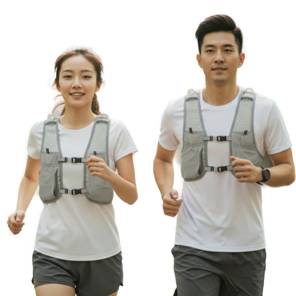 세이브마스터 마라톤 러닝 조끼 베스트, 세이브그레이, 남녀공용사이즈, 1개