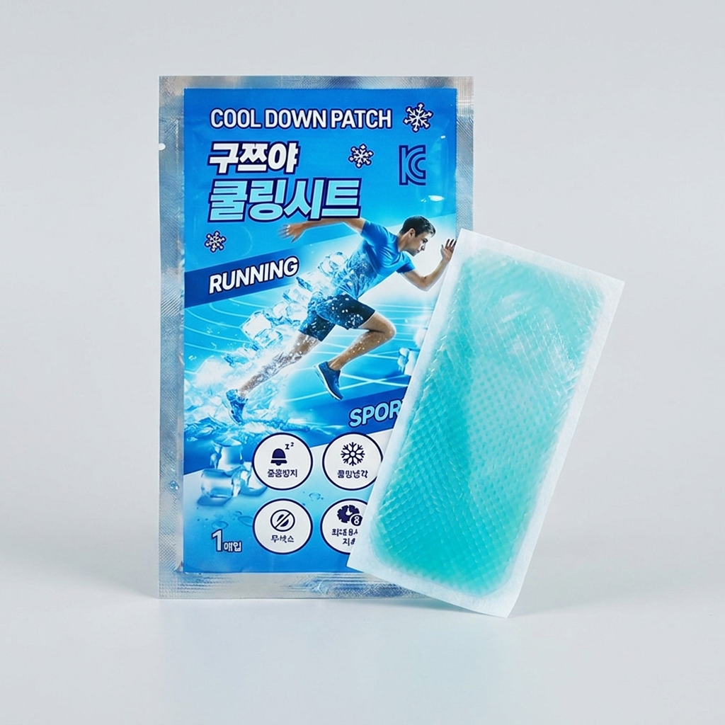 구쯔야 아이스 쿨패치, 12cm, 100개