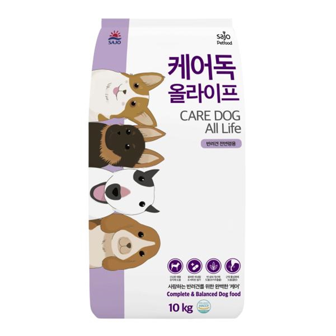 주식회사 제이엔씨 사조 케어독 올라이프, 10kg, 1개