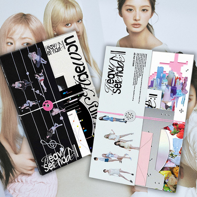 알앤씨(RNC) JYP 엔믹스 앨범 Heavy Serenade 미니 5집 노래 굿즈, 디스크 1개, 포토북 1종