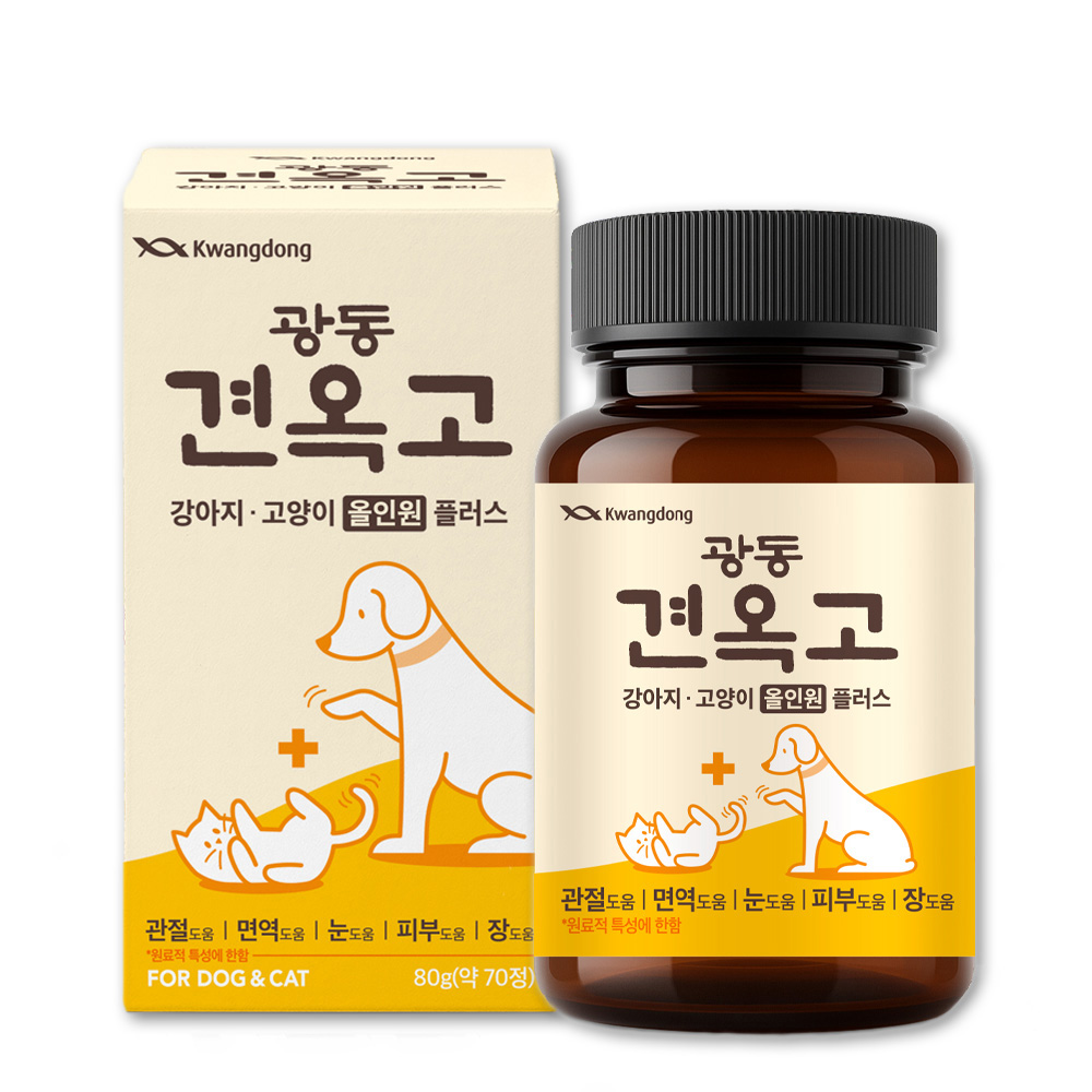 광동생활건강 광동 견옥고 강아지 고양이 올인원 플러스, 종합영양제, 70정, 1개 가격 추이 광동생활건강 광동 견옥고 강아지 고양이 올인원 플러스, 종합영양제, 70정, 1개 - 최저가 11,900원