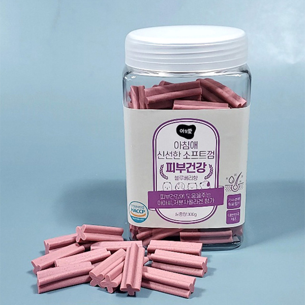 아침애 신선한 가수분해 소프트껌, 피부건강, 300g, 1개 가격 추이 아침애 신선한 가수분해 소프트껌, 피부건강, 300g, 1개 - 최저가 5,900원