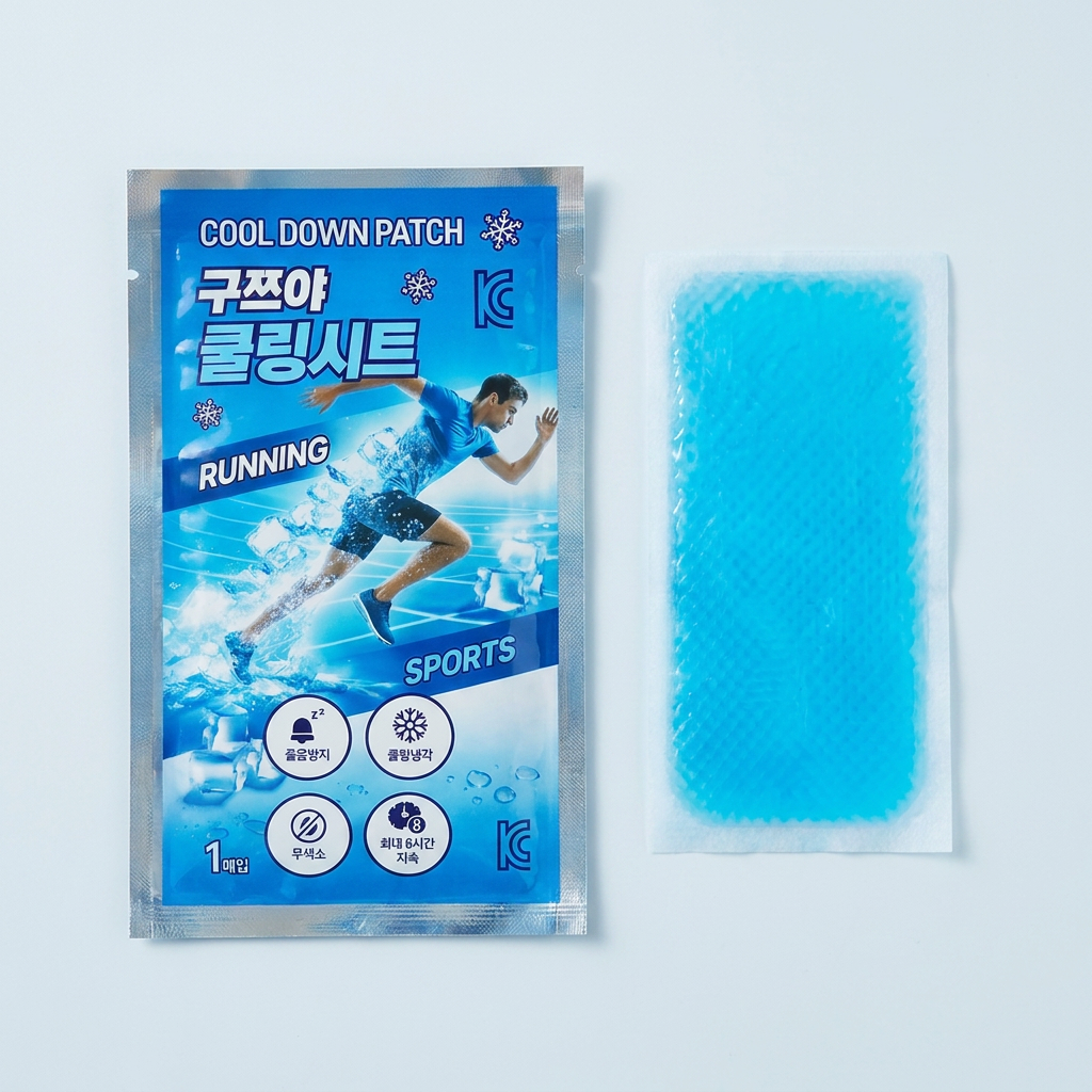 구쯔야 아이스 쿨패치, 12cm, 20개